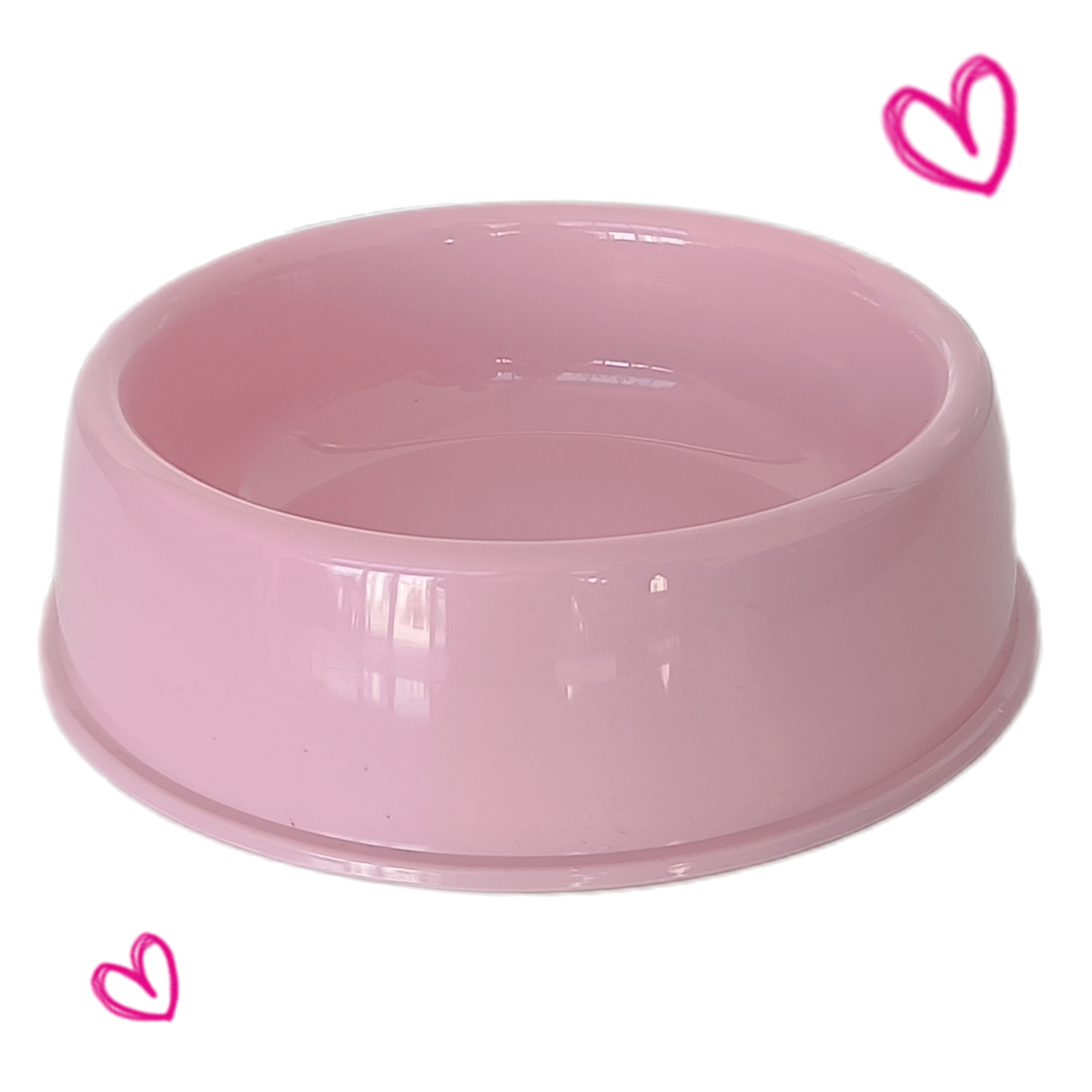 Kedi Köpek Plastik Mama Ve Su Kabı 20 cm - 200 ml Pembe Kedi Köpek Plastik Mama Ve Su Kabı 20 cm - 200 ml Pembe