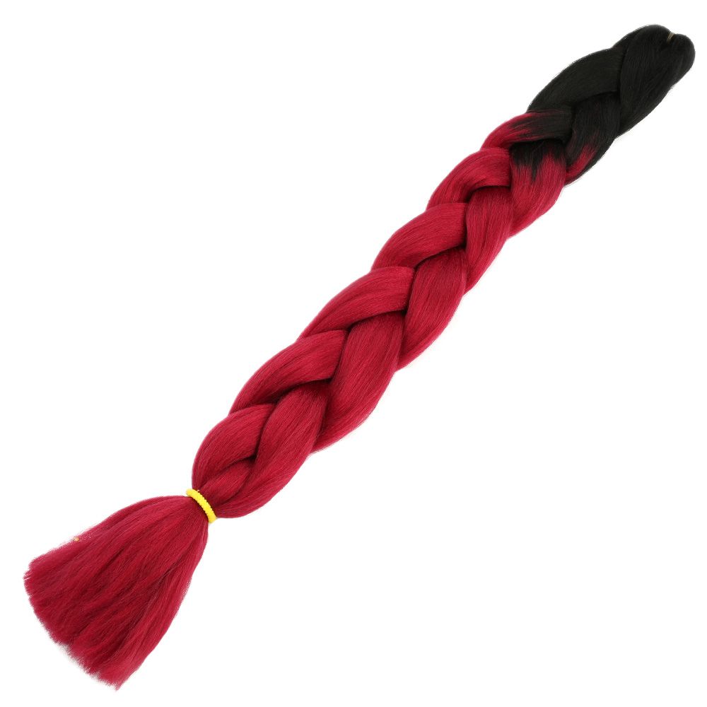 Afro Örgülük Sentetik Renk Geçişli Saç 100 Gr. / Siyah / Kızıl / (Lisinya175) Afro Örgülük Sentetik Renk Geçişli Saç 100 Gr. / Siyah / Kızıl / (Lisinya175)