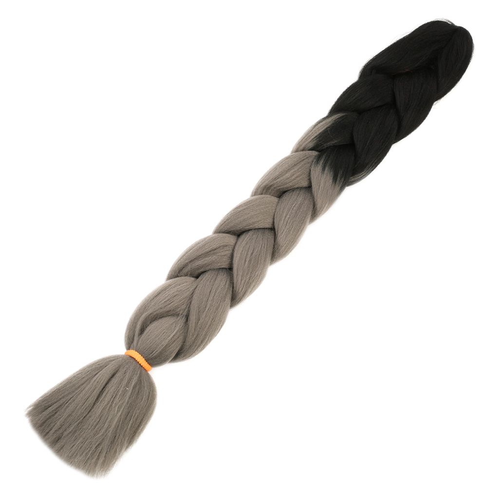 Afro Örgülük Sentetik Renk Geçişli Saç 100 Gr. / Siyah / Koyu Gri / (Lisinya175) Afro Örgülük Sentetik Renk Geçişli Saç 100 Gr. / Siyah / Koyu Gri / (Lisinya175)
