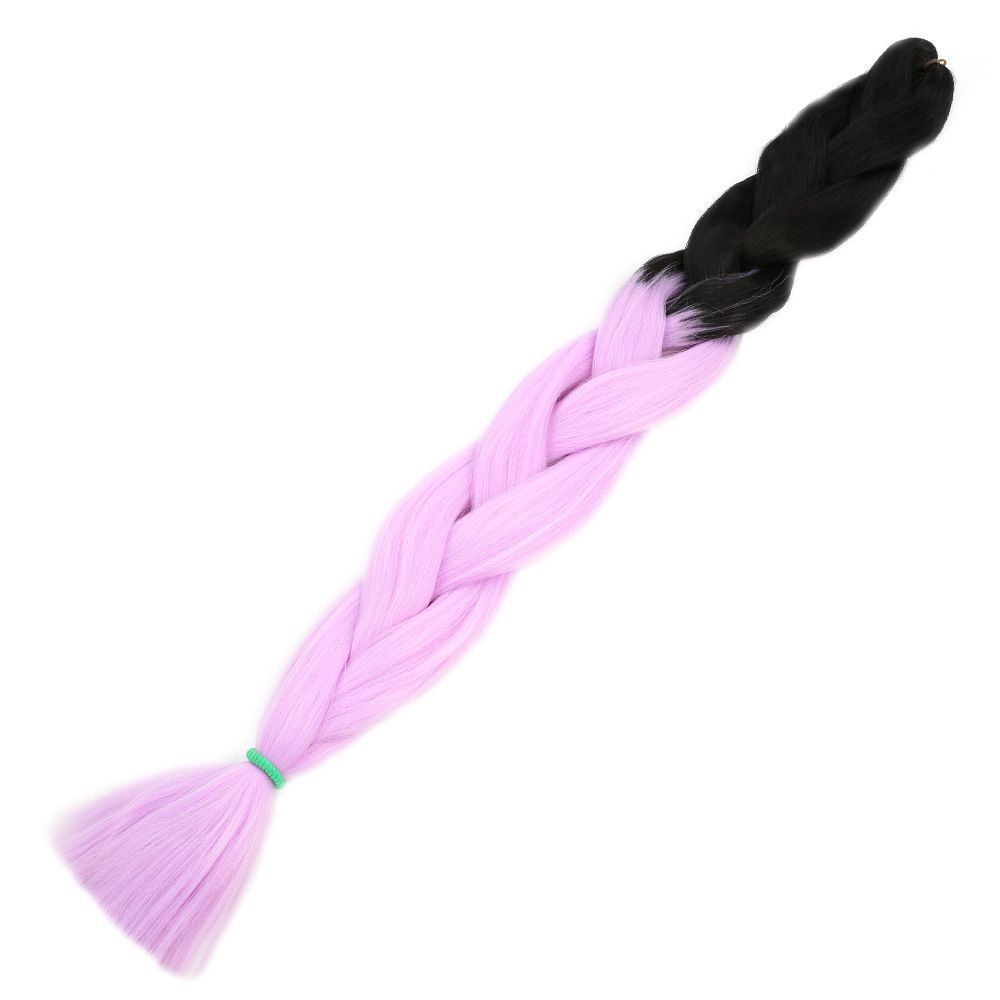 Afro Örgülük Sentetik Renk Geçişli Saç 100 Gr. / Siyah / Lila / (Lisinya175) Afro Örgülük Sentetik Renk Geçişli Saç 100 Gr. / Siyah / Lila / (Lisinya175)