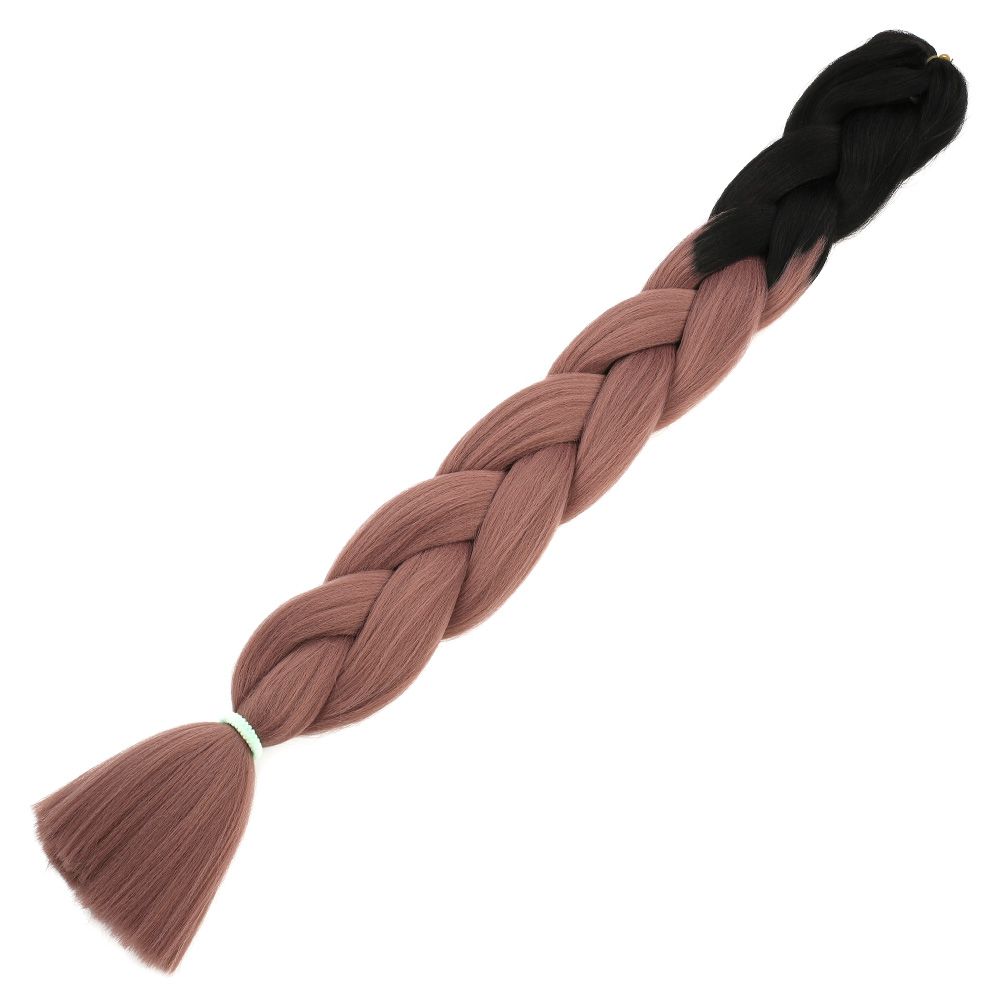 Afro Örgülük Sentetik Renk Geçişli Saç 100 Gr. / Siyah / Gülkurusu / (Lisinya175) Afro Örgülük Sentetik Renk Geçişli Saç 100 Gr. / Siyah / Gülkurusu / (Lisinya175)