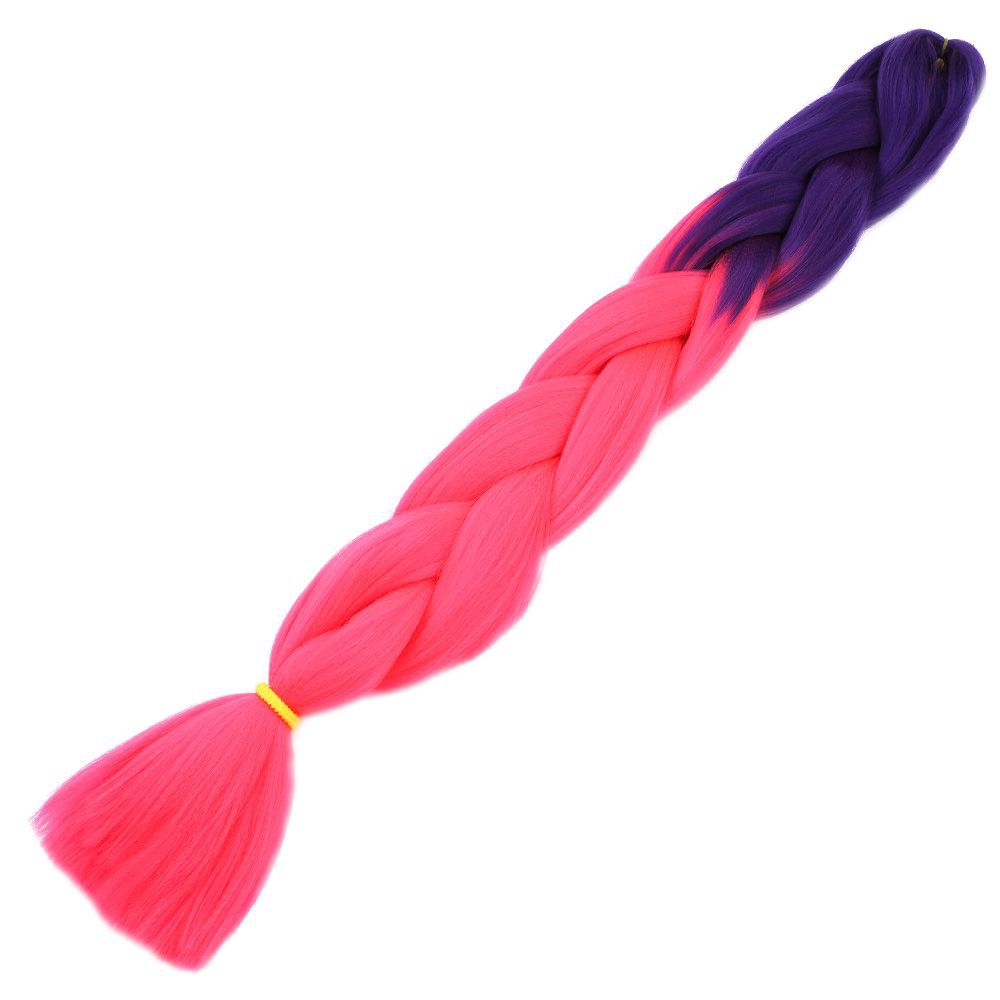 Afro Örgülük Sentetik Renk Geçişli Saç 100 Gr. / Mor / Neon Pembe / (Lisinya175) Afro Örgülük Sentetik Renk Geçişli Saç 100 Gr. / Mor / Neon Pembe / (Lisinya175)