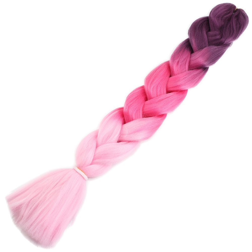 Afro Örgüsü Ve Rasta İçin Sentetik Renk Geçişli Saç / Koyu Pembe / Pembe / Açık Pembe / (Lisinya175) Afro Örgüsü Ve Rasta İçin Sentetik Renk Geçişli Saç / Koyu Pembe / Pembe / Açık Pembe / (Lisinya175)