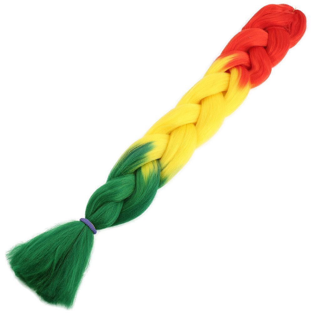 Afro Örgüsü Ve Rasta İçin Sentetik Renk Geçişli Saç / Turuncu / Sarı / Yeşil / (Lisinya175) Afro Örgüsü Ve Rasta İçin Sentetik Renk Geçişli Saç / Turuncu / Sarı / Yeşil / (Lisinya175)