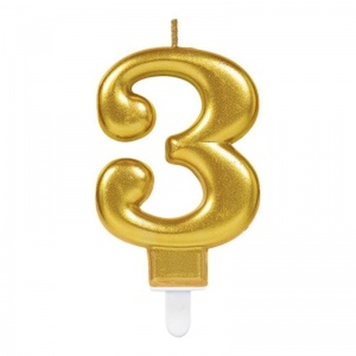 3 Rakam Mum Gold Renk (Lisinya)