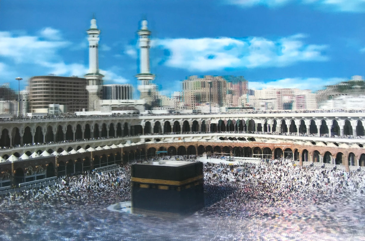 3 Boyutlu Ekstra Çözünürlüğe Sahip Kabe Resmi Mekke Tablosu 40x60 cm 5D Elmas Boyama Ekstra Çözünürlüğe Sahip Kabe Resmi Mekke Tablosu 40x60 cm (Lisinya)