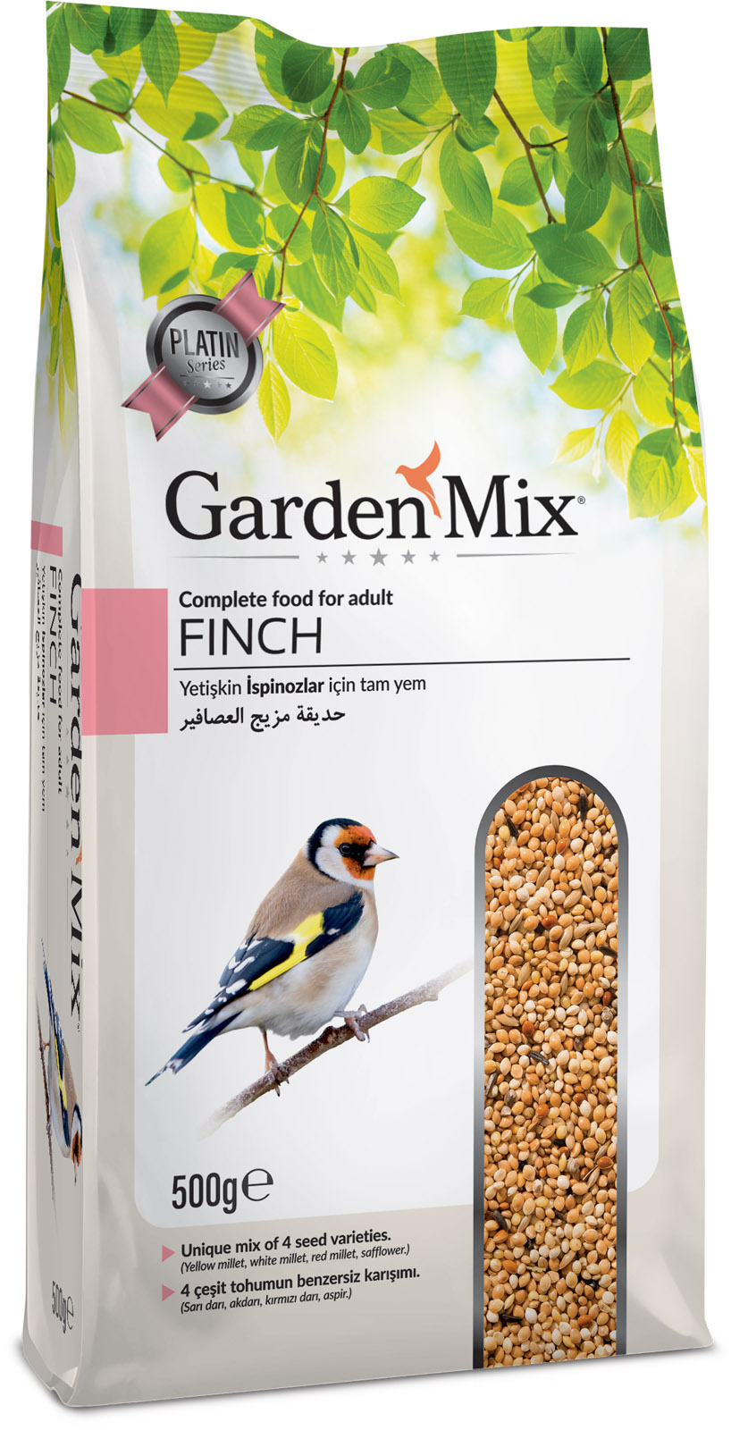 Platin Hint Bülbülü Finch Yemi 500 gr Platin Hint Bülbülü Finch Yemi 500 gr