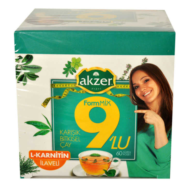 Lisinya214 9lu Form Bitkisel Çay 60 Süzen Poşet