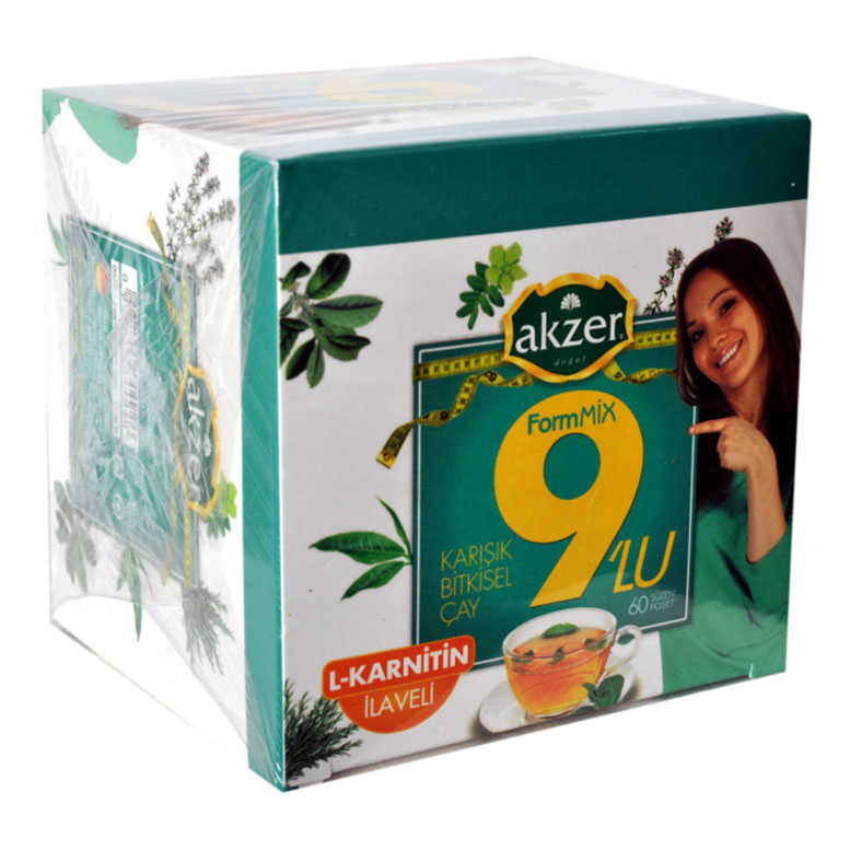 Lisinya214 9lu Form Bitkisel Çay 60 Süzen Poşet