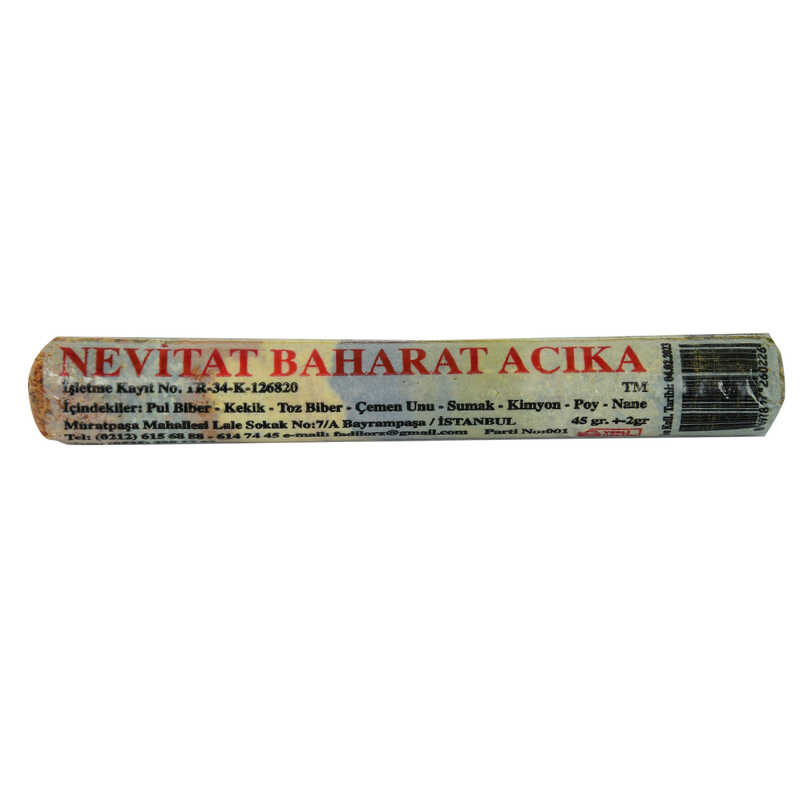 Lisinya214 Acıka Kahvaltılık Fişek Poy Baharat Karışımı 40-45 Gr Paket