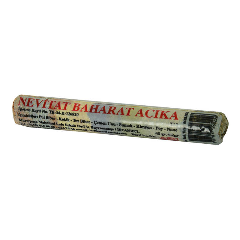 Lisinya214 Acıka Kahvaltılık Fişek Poy Baharat Karışımı 40-45 Gr Paket