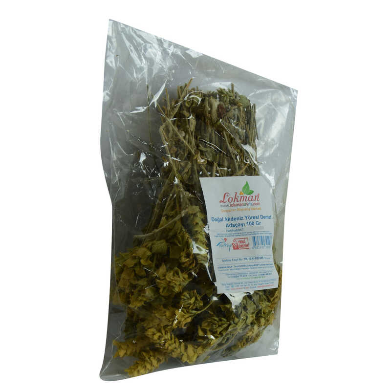 Lisinya214 Adaçayı Akdeniz Yöresi Demet Doğal Dağ Çayı 100 Gr Paket