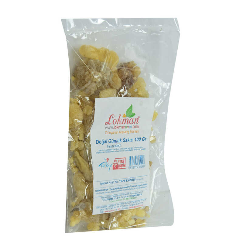 Lisinya214 Ak Günlük Sakızı Doğal 100 Gr Paket