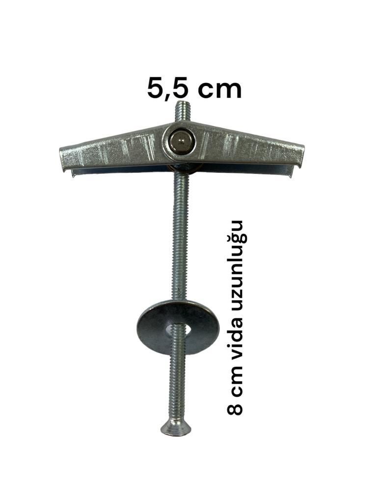 Alçıpan Askı Dübel Yaylı 12X80 5 Adet Lisinya202 Alçıpan Askı Dübel Yaylı 12X80 5 Adet
