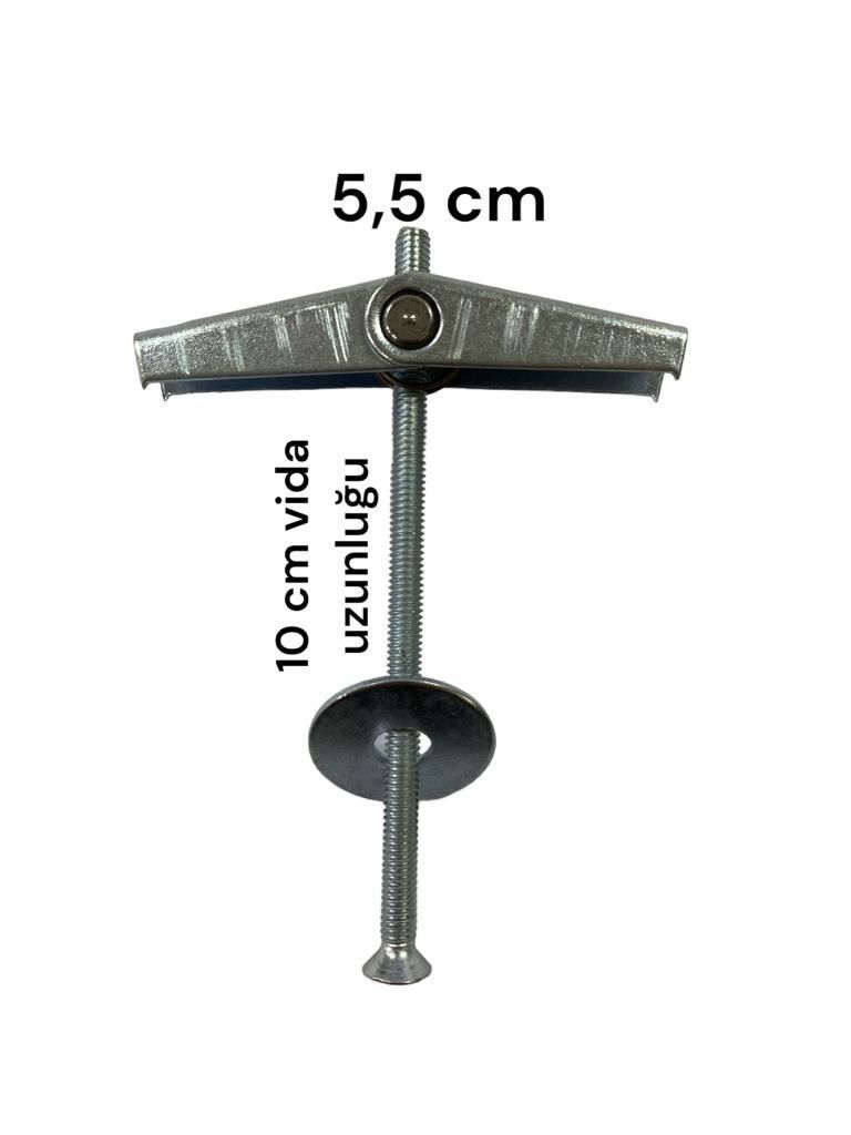Alçıpan Askı Dübel Yaylı 12X95 5 Adet Lisinya202 Alçıpan Askı Dübel Yaylı 12X95 5 Adet