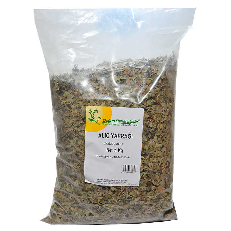 Lisinya214 Doğal Alıç Yaprağı 1000 Gr Paket