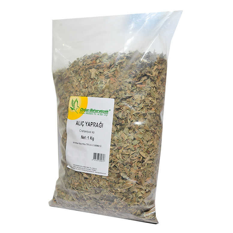 Lisinya214 Doğal Alıç Yaprağı 1000 Gr Paket