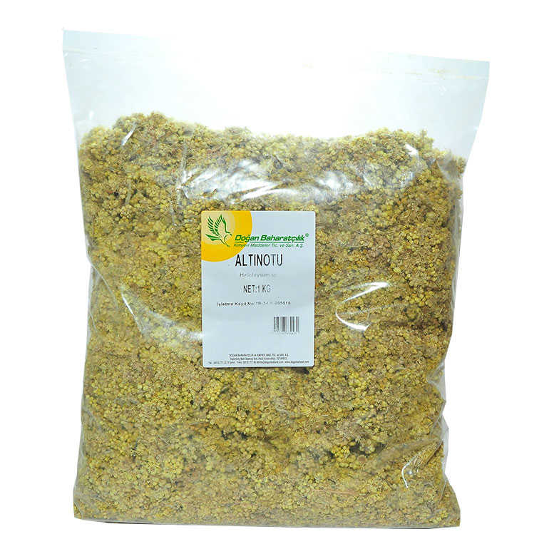 Lisinya214 Doğal Altın Çiçeği Otu 1000 Gr Paket