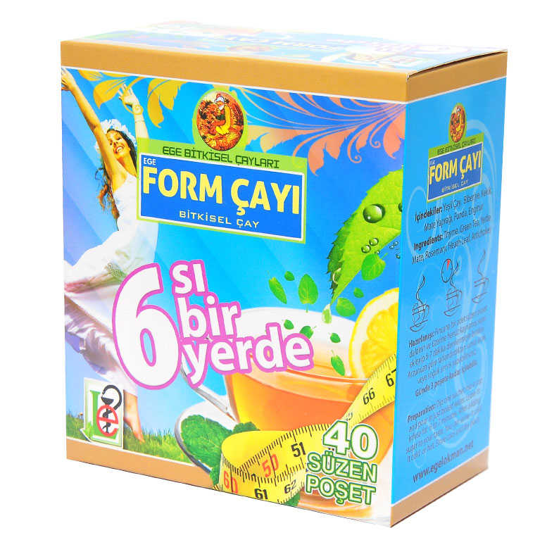 Lisinya214 Altısı Bir Yerde Form Çayı 40 Süzen Poşet