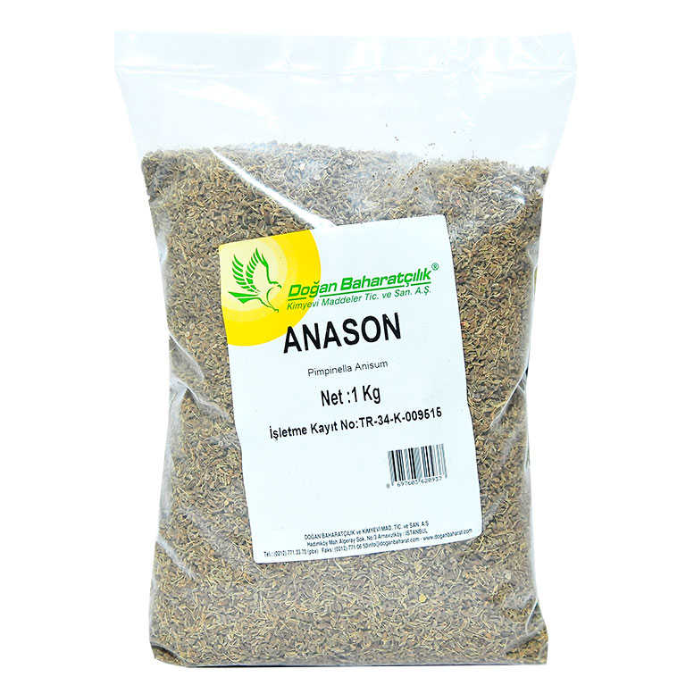 Lisinya214 Anason Tohumu Doğal Tane 1000 Gr Paket