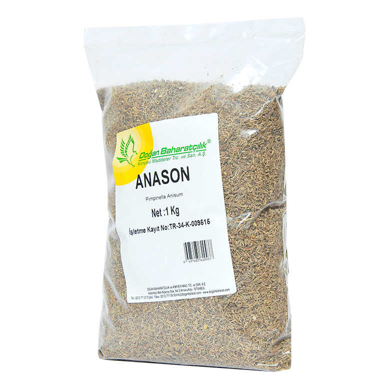 Lisinya214 Anason Tohumu Doğal Tane 1000 Gr Paket
