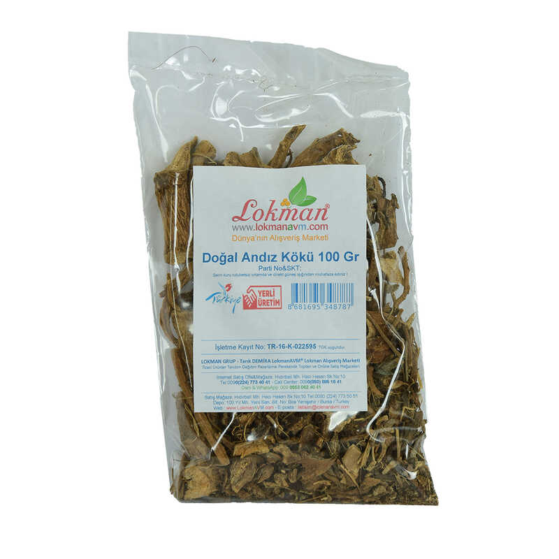 Lisinya214 Andız Kökü Doğal 100 Gr Paket