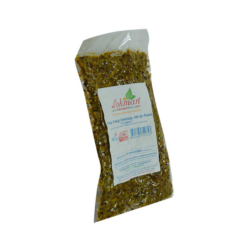 Lisinya214 Antep Fıstığı Çekilmiş 100 Gr paket