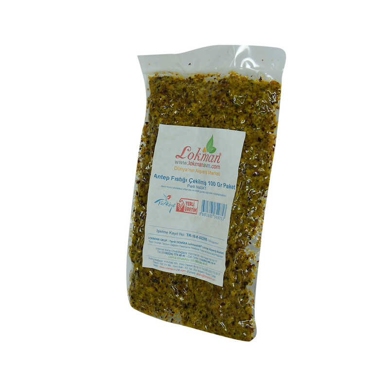Lisinya214 Antep Fıstığı Çekilmiş 100 Gr paket