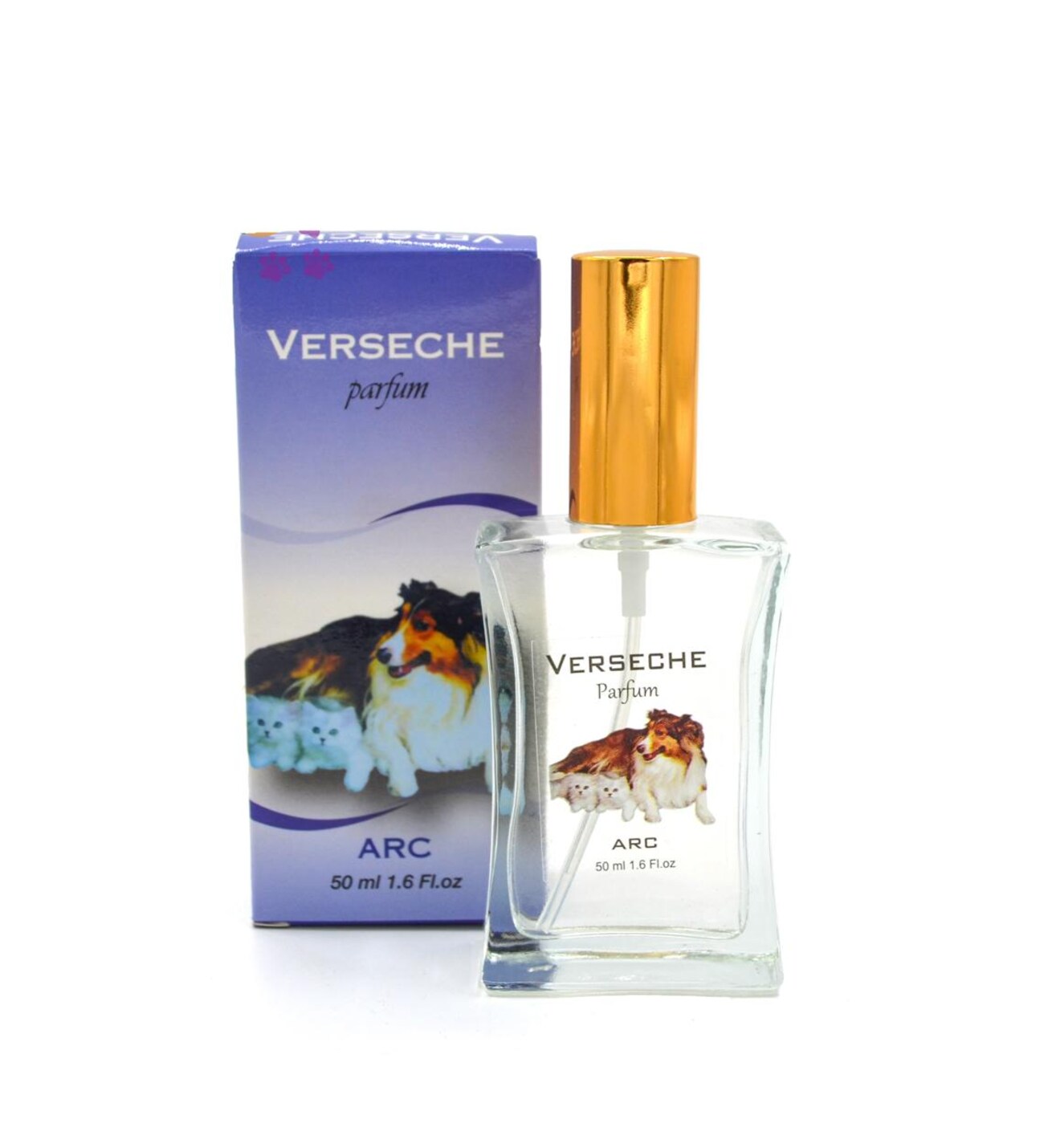 Verseche Arc Kedi Köpek Parfümü Cam Şişe 50 ml Lisinya205 Verseche Arc Kedi Köpek Parfümü Cam Şişe 50 ml