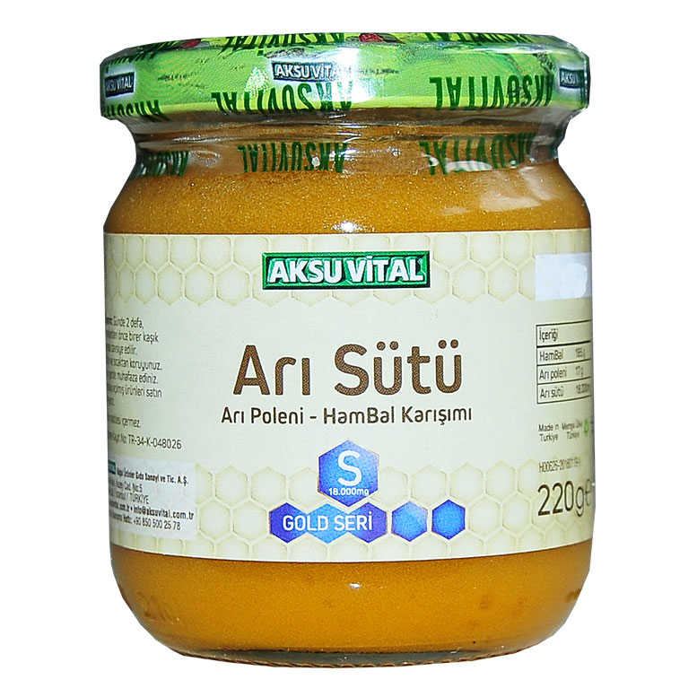 Lisinya214 Arı Sütü Polen Bal Karışımı 18.000 MG