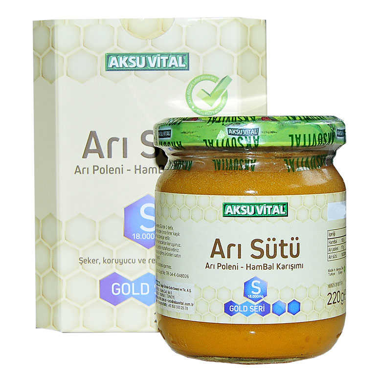 Lisinya214 Arı Sütü Polen Bal Karışımı 18.000 MG
