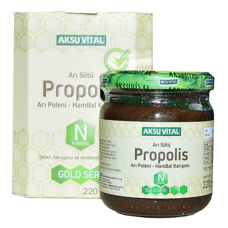 Lisinya214 Arı Sütü Propolis Polen Bal Karışımı 220 Gr