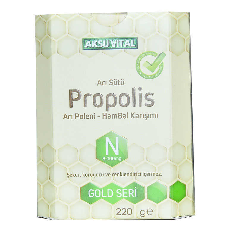 Lisinya214 Arı Sütü Propolis Polen Bal Karışımı 220 Gr