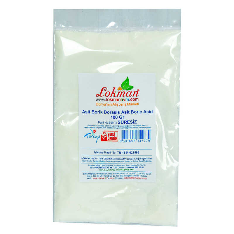 Lisinya214 Asit Borik Borasis Asit Boric Acid 100 Gr Paket