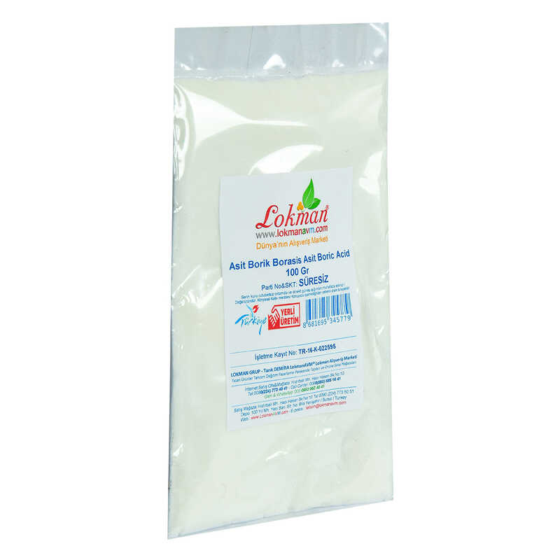Lisinya214 Asit Borik Borasis Asit Boric Acid 100 Gr Paket