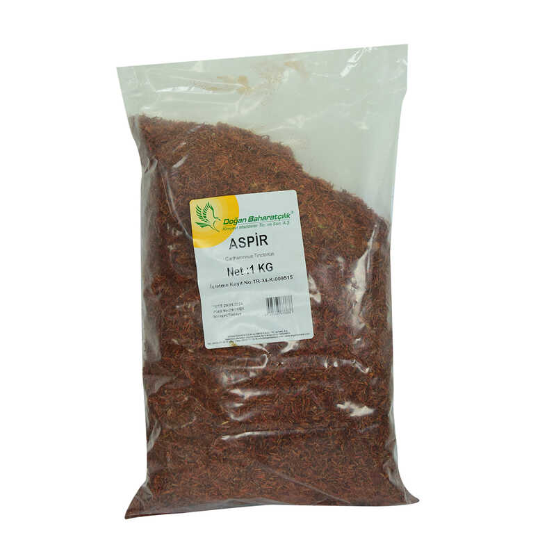 Lisinya214 Aspir Otu Yalancı Safran Asfor Doğal 1000 Gr Paket