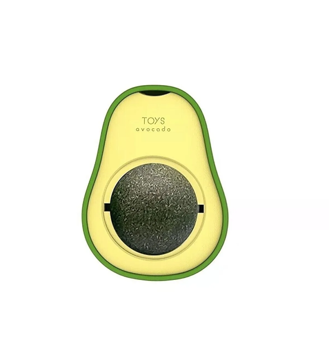 Avokado Şeklinde Catnipli Doğal Kedi Yalama Topu 6 Cm Avokado Şeklinde Catnipli Doğal Kedi Yalama Topu 6 Cm