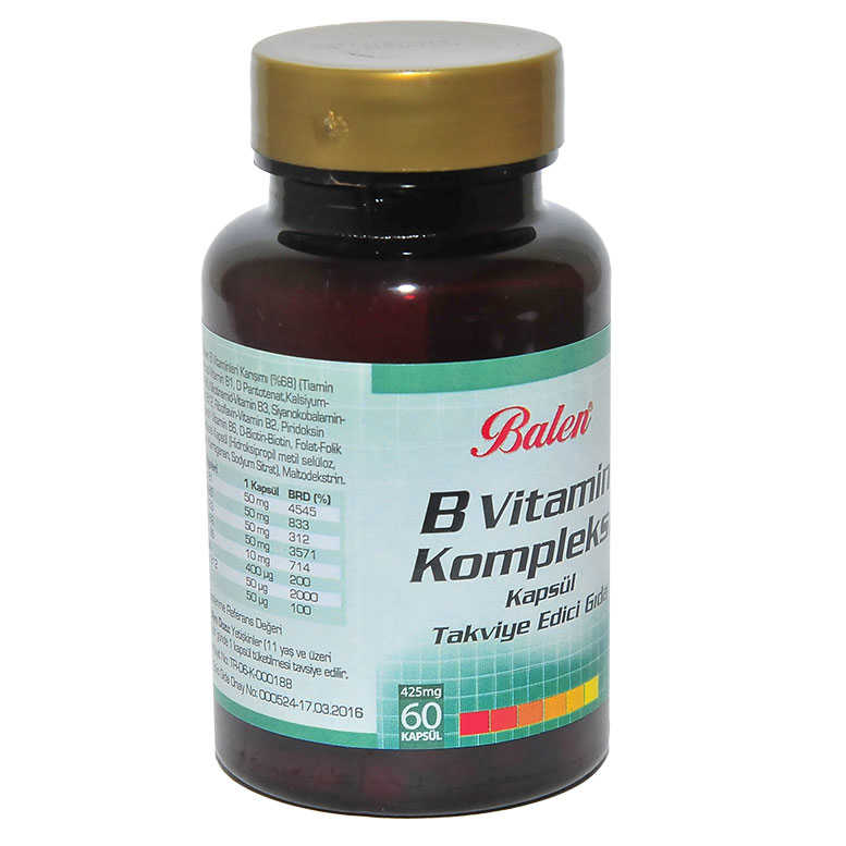 Lisinya214 B Vitamin Kompleksi 60 Kapsül