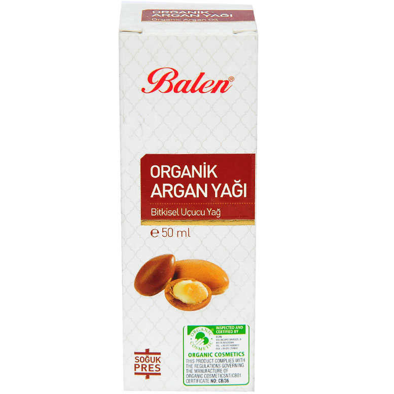 Lisinya214 Argan Yağı Organik Soğuk Pres 50 ML Cam Şişe