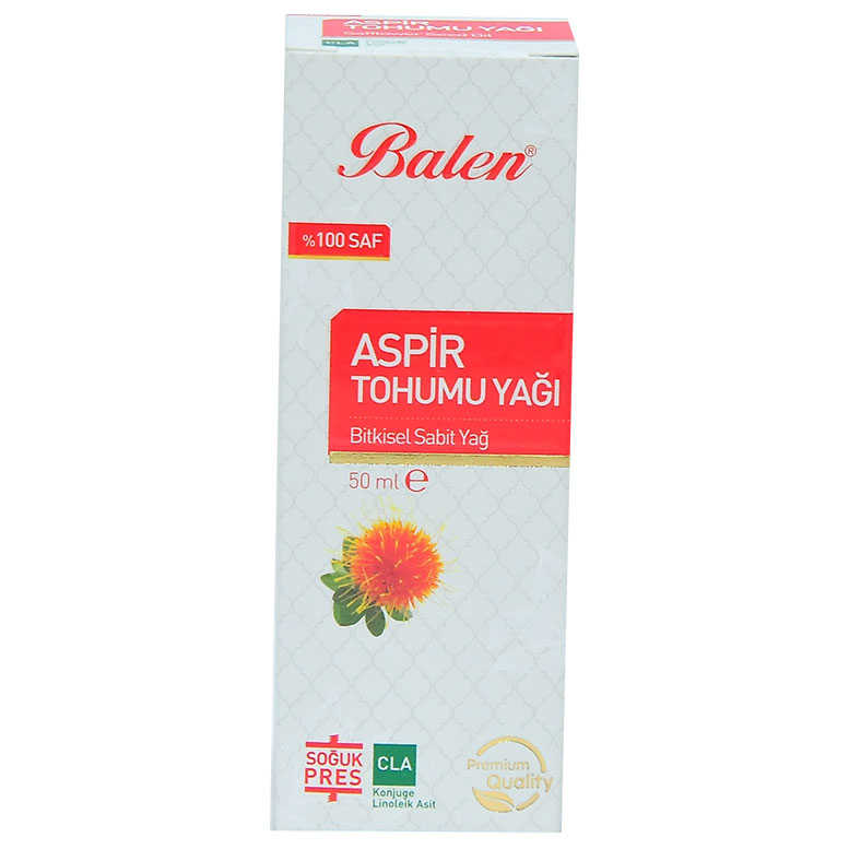 Lisinya214 Aspir Tohumu Yağı Soğuk Pres 50 ML Cam Şişe