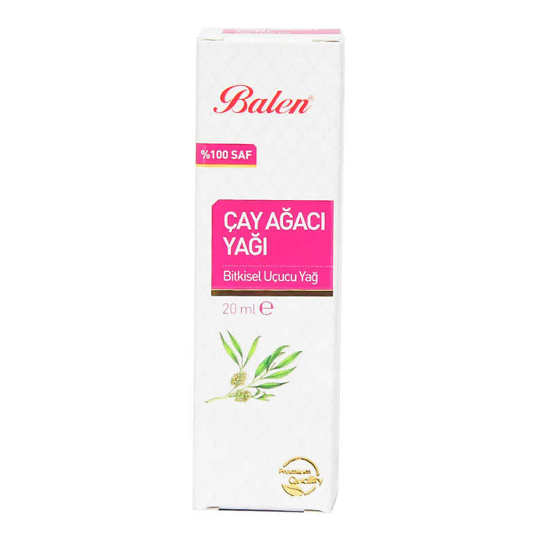 Çay Ağacı Yağı (Distilasyon) 20 ML Cam Şişe - Lisinya