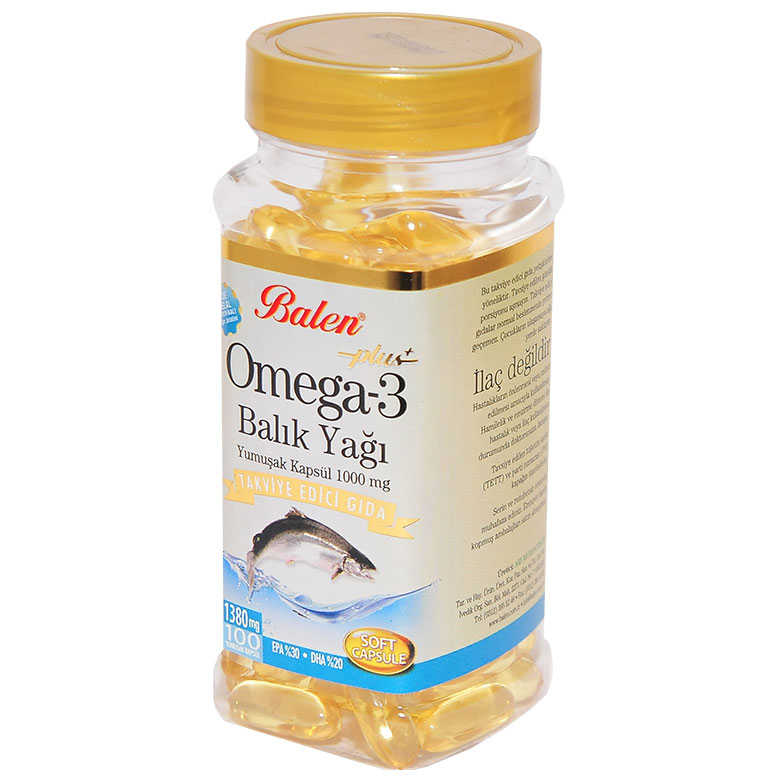 Lisinya214 Omega 3 Plus+ Balık Yağı Yumuşak 100 Kapsül