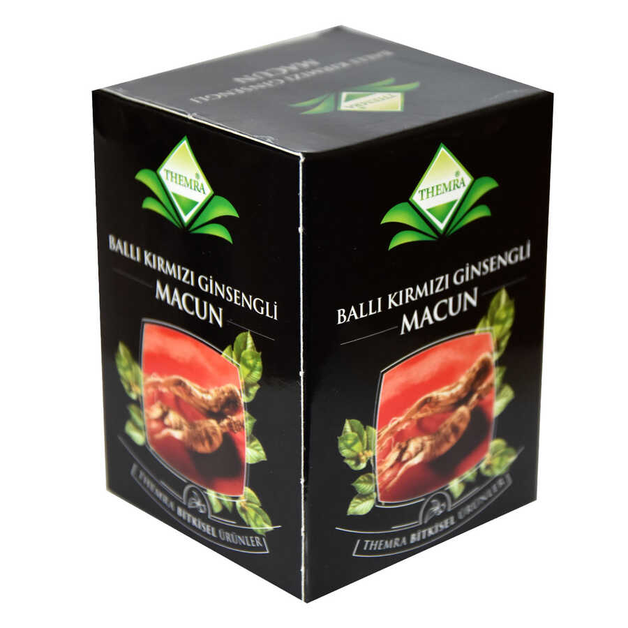 Lisinya214 Ballı Kırmızı Ginsengli Macunu Bitkisel Karışım 240 Gr