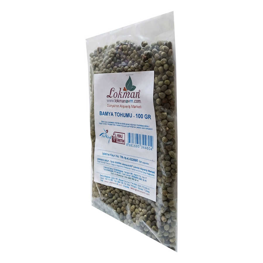Lisinya214 Bamya Tohumu 100 Gr Paket