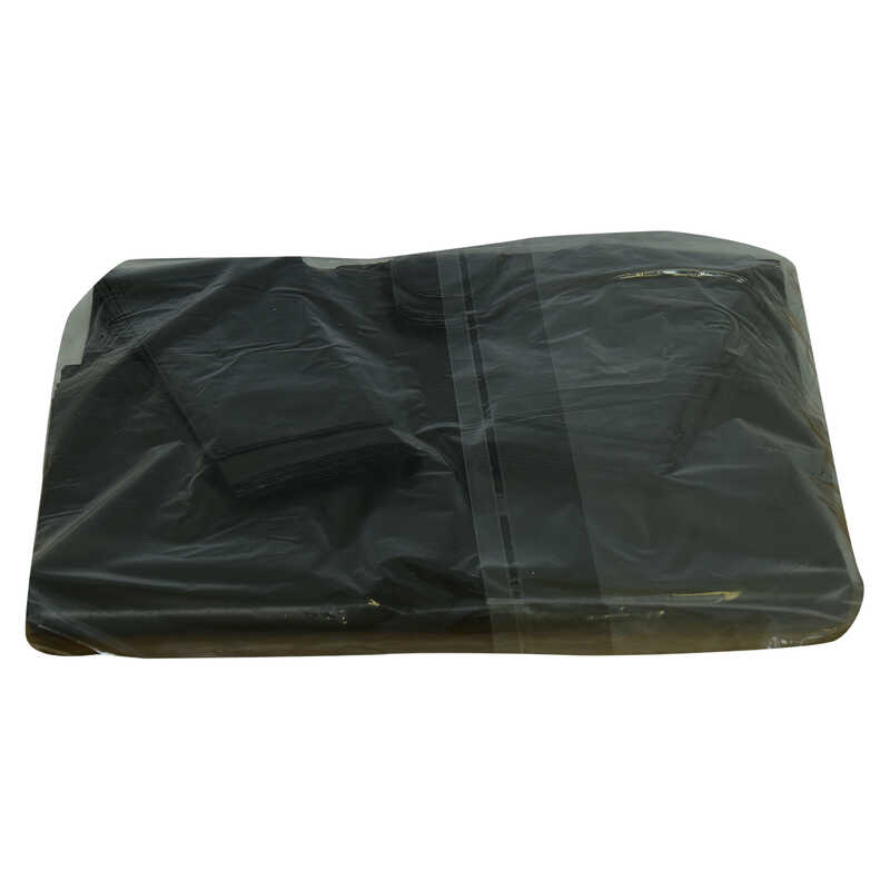 Lisinya214 Battal Boy Atlet Geri Dönüşüm Granül Çanta Poşet 65X35 Cm Kalın Siyah 1000 Gr 1 Paket
