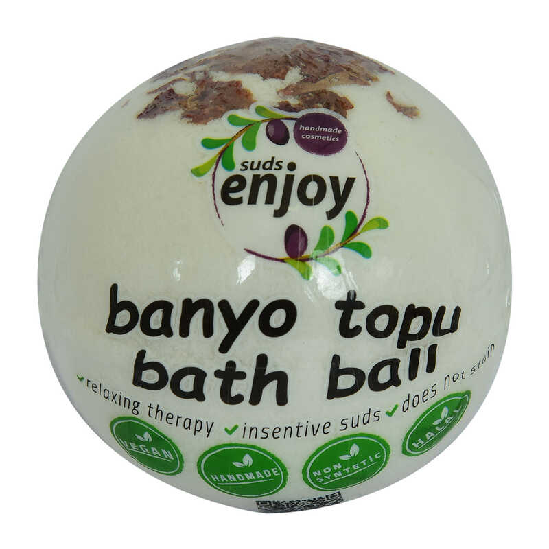 Lisinya214 Beyaz Gül El Yapımı Banyo Küvet Topu Sabunu Beyaz 90-120 Gr