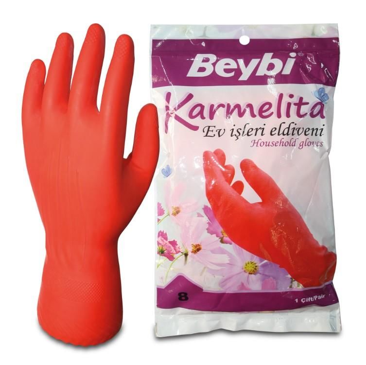 Lisinya202 Beybi Karmelita Bulaşık Eldiveni No:8,5