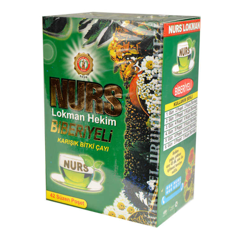 Lisinya214 Biberiyeli Karışık Bitki Çayı 42 Süzen Poşet