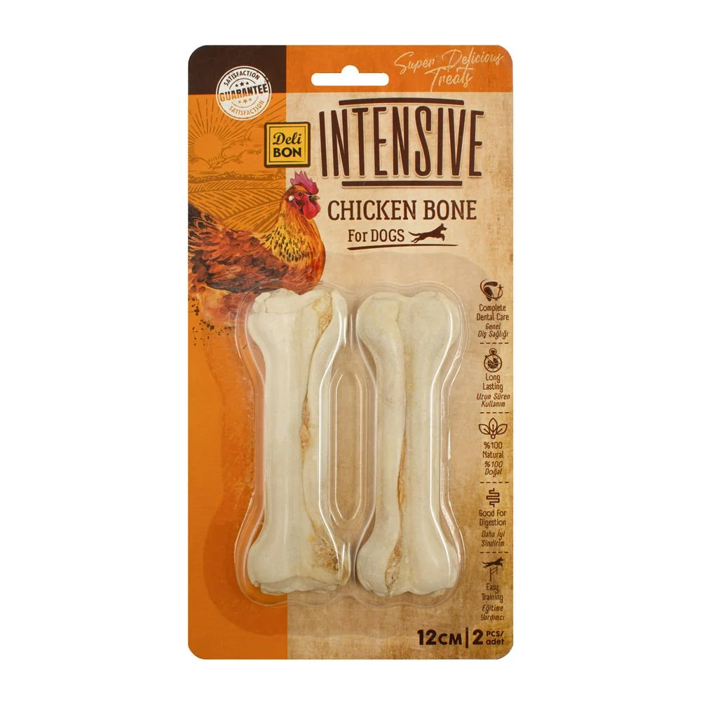 Lisinya205 İntensive Tavuklu Kemik 12Cm 2 li Paket