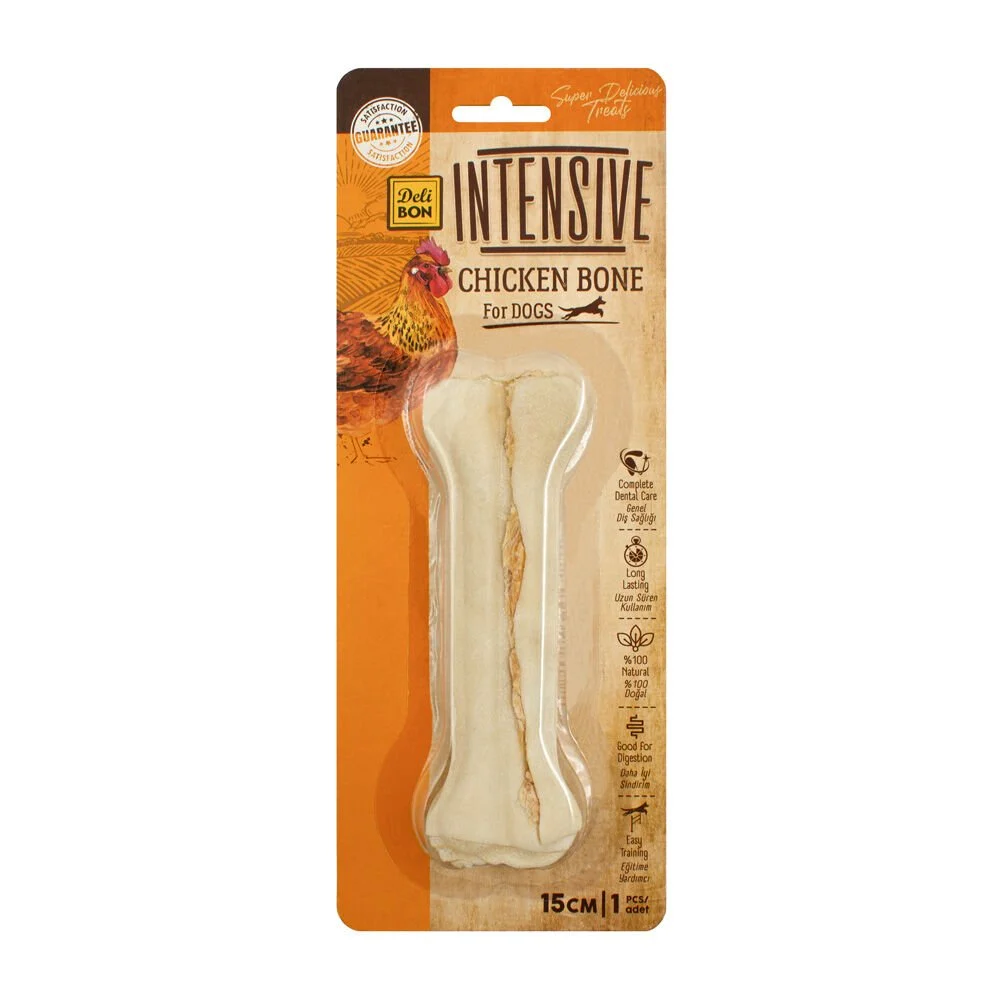 Lisinya205 İntensive Tavuklu Kemik 15Cm 1 li Paket
